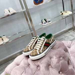 Women's GG Guccis Tennis Shoes 1977 Sneaker